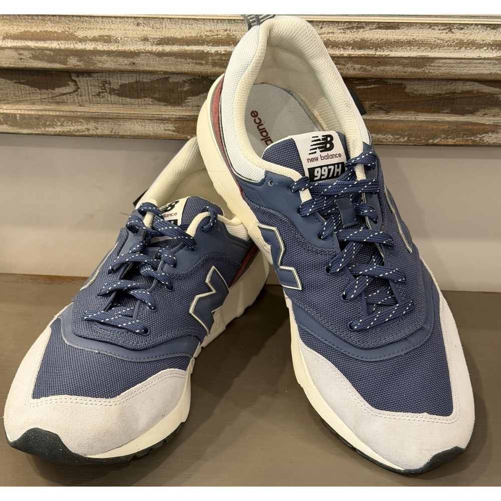 New Balance Men's 997H Indigo Quartz Gray Cordura Sneakers Size 12 CM997HWK